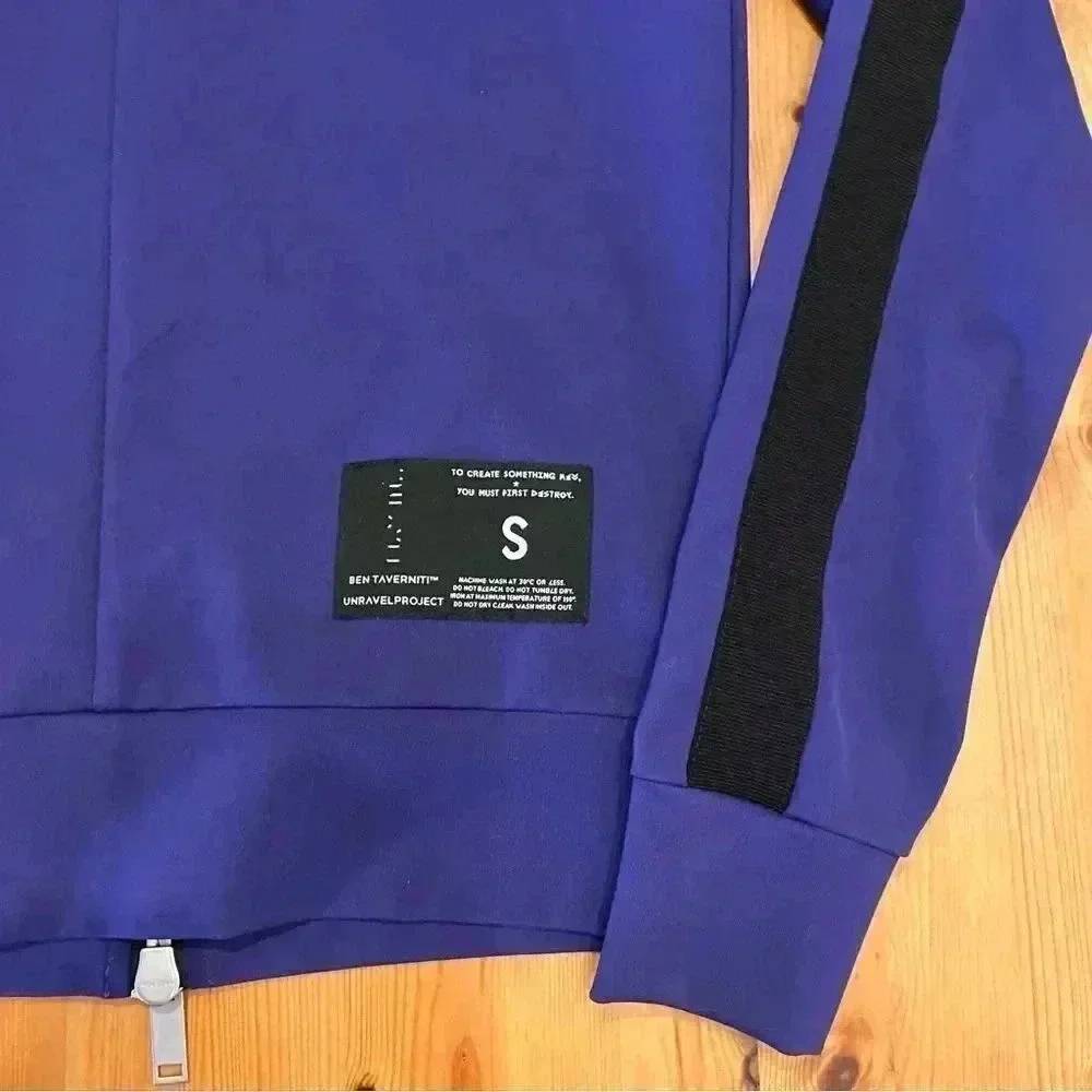Unravel Project Ben Taverniti Bomber Jacket Size Small Designer Streetwear